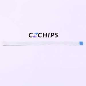 FFC-0.5-10P-100mm-B FFC Cable (Flexible Flat Cable) P=0.5mm Connector 10P 0.5mm 0.3mm Reverse - Product Image 2