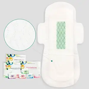Longrich-toallas sanitarias para mujer, toallitas higiénicas femeninas, respetuosas con el medio ambiente, grado bio b, 300mm, 8 Uds.