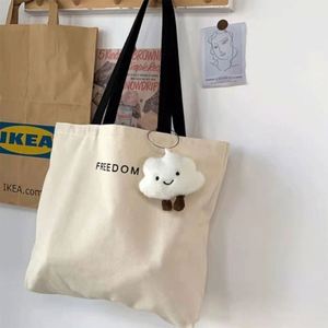 Bolsa Ecológica Reutilizable con Logotipo Personalizado, 100% Algodón Orgánico Natural con Cremallera y Correa para el Hombro, Marca Riyang - Product Image 1