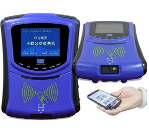 Wireless Bus POS Ticketing Machine with Card Kiosk sour code for Issurance and Balance Reload