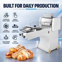 Machine à façonner le pain commercial, mouleuse de pâte à pain, équipement de façonnage de pains et de baguettes pour la production en boulangerie commerciale