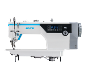 <span class=keywords><strong>Machine</strong></span> <span class=keywords><strong>à</strong></span> <span class=keywords><strong>coudre</strong></span> industrielle JACK H7 <span class=keywords><strong>à</strong></span> point simple et pied entraîneur, universelle <span class=keywords><strong>pour</strong></span> matériaux épais et fins - Product Image 1