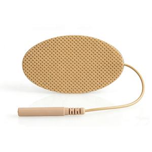 Patch Elektroda <span class=keywords><strong>TENS</strong></span> Oval Non-woven Perekat Sendiri Grosir CE ISO dengan Kabel Pin 2.0mm untuk Unit Pijat <span class=keywords><strong>TENS</strong></span>/EMS - Product Image 5