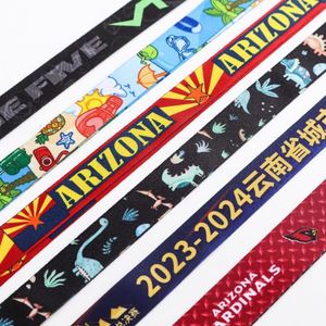 Heat Transfer <b>Lanyard</b> Factory Card Work ID Exhibition Card Holder Hanging Rope Badge <b>Mobile</b> <b>Phone</b> Customization Custom Logo - Product Image 4