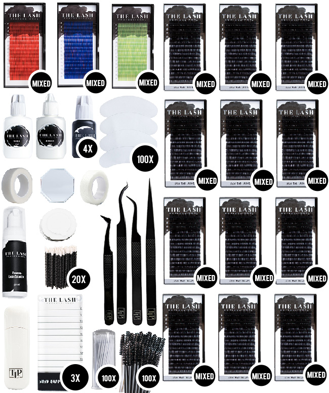 private label eyelash extension lash accesories