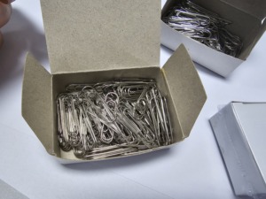Promotion Price 28mm 100pc Flat Round <strong>Silver</strong> Metal Paperclips Office Supplies Essential Paper <strong>Clips</strong> - Product Image 6