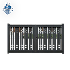 Einfaches Hauptdesign für Hausgrills mit Doppelschwingtür aus Aluminium für kleine Villen - Product Image 3