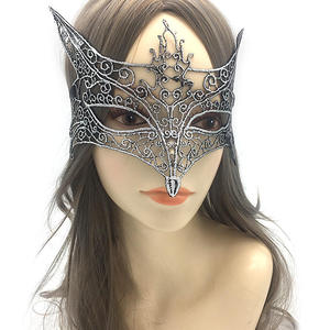 <span class=keywords><strong>Máscara</strong></span> de Encaje para <span class=keywords><strong>la</strong></span> Mitad de <span class=keywords><strong>la</strong></span> Cara, al por Mayor, Sexy, Dorada, Ligera, Elegante, Decorativa, para Halloween, Cosplay, Baile, Espectáculos, Fiestas - Product Image 6