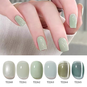Miss Gooey Set pemoles Gel Mata Kucing, Set 6 warna gratis Hema Cat kuku pabrik OEM perlengkapan poles Gel kuku Salon - Product Image 4