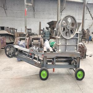 Factory Price Small Scale Gold Ore Mining Equipment Rock Gold Mining Plant with Diesel Jaw Crusher - Product Image 5