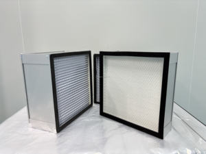 Fabricant Vente <span class=keywords><strong>Filtre</strong></span> à air à haute efficacité H13 H14 <span class=keywords><strong>Filtre</strong></span> Hepa plissé profond pour système de ventilation - Product Image 5