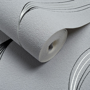 Mới mô hình sóng cong phim và truyền hình nền 3D sọc hình nền, phòng khách phòng ngủ trang trí tường - Product Image 6