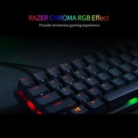 Razer Huntsman Mini clavier mécanique ergonomique haute qualité 60% facteur de forme Interface USB multifonction de jeu pour PC PS