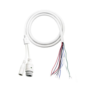 Cable de cola impermeable de red de cámara de vigilancia de 9 núcleos, cable impermeable de red de vigilancia RJ45 DC con tapa impermeable - Product Image 4