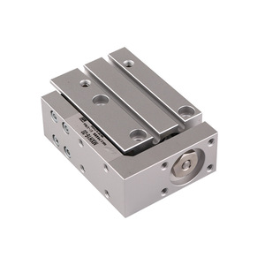 Cilindros Neumáticos Compactos MXH16-20 para Mesas Deslizantes, Conexión de Rosca Tipo Tubería, Aire de Trabajo, Suministros del Fabricante - Product Image 2