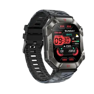 2024圣诞流行廉价智能手表KR80 Pro大容量高清IPS屏幕多运动模式防水智能手表支持BT
