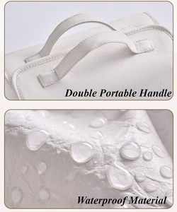 Neceser de viaje 4 bolsa de maquillaje colgante transparente desmontable con múltiples compartimentos - Product Image 3