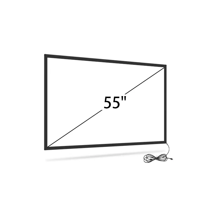 Infrarot interaktive benutzer definierte Größe 32 43 49 55 65 100 Zoll ir Multi-Touch-Frame-Panel-Kit-Bildschirm