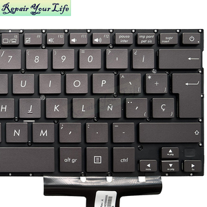 Nuevo teclado negro SP español LA UK CZ para portátil ASUS UX32 UX32A UX32VD UX31A 0KNB0-3628SP00 reemplazo de teclado tecla Big Enter - Product Image 3