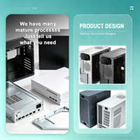 Custom Aluminum Steel Chassis OEM Sheet Metal Enclosure Anodized Turnkey Manufacturing CAD STEP Made to Order B2B Wholesale