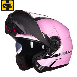 <span class=keywords><strong>Cyril</strong></span> A118 caschi da bicicletta per uomo donna rosa ABS Flip Dot casco di sicurezza per strada strada guida nuova condizione scatola all'ingrosso - Product Image 3