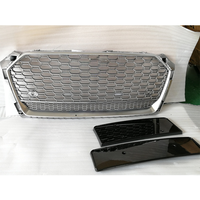 Grille de calandre en nid d'abeille de style RS5 pour Audi A5 B9 S5 2017-2019, grille de remplacement, vente chaude