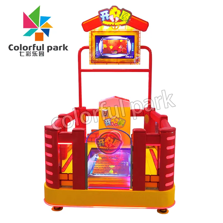 Coloré D'enfant de Parc Paradis Boule Monstre Jeu Vidéo pour le Parc D'attractions