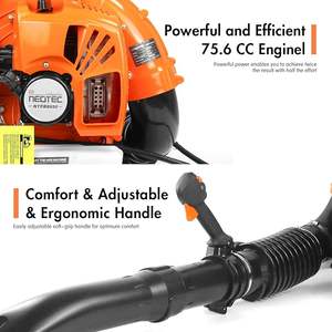 NEOTEC便携式汽油鼓风机二冲程除雪机现场吹尘家用风力灭火器吹叶机 - Product Image 6