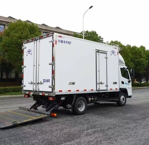 Direct Sale New Diesel Manual Transmission Double Cabin Refrigerator <strong>Small</strong> <strong>Cargo</strong> Van for Food &amp; Ice Cream for Van <strong>Trucks</strong> - Product Image 6