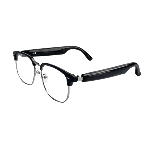 Gafas Inteligentes con IA, Material de PC Inyectado, Montura Semi-sin Aro con Piezas Metálicas, Diseño Compuesto Inyectado en Metal, Equipadas con Enses - Product Image 1