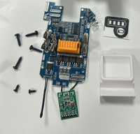Caja de Batería de Plástico de Alta Calidad con Placa de Protección de Carga PCB BMS para Baterías de Herramientas MAK MKT 18V