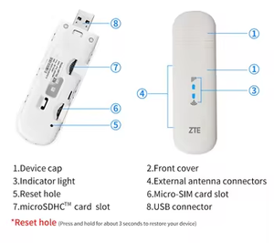 Prix de gros 4G USB <span class=keywords><strong>MF79U</strong></span> 4G Lte Modem USB prise en charge du partage Wifi Routeur de poche 4G Lte USB Wifi Dongle - Product Image 3