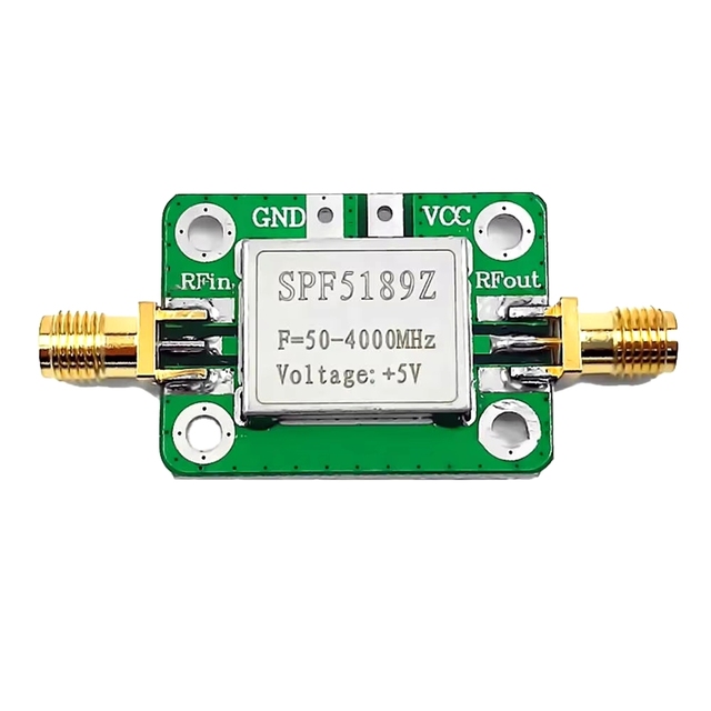 ZYSY) Hot Offer Low Noise LNA 50-4000MHz NF=0.6dB High Performance pHEMT MMIC Amplifier PA Driver SPF5189 RF