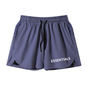 Summer Colorful Four-way Stretch <b>Shorts</b> Custom Silicone Logo Mens Gym Training <b>Shorts</b> - Product Image 3