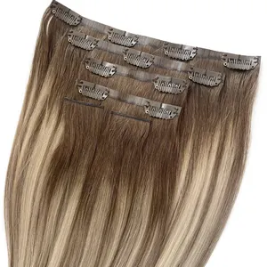 Factory Direct Supplied Thick End Easy To Wear Seamless Genius Clip In Hair Extension