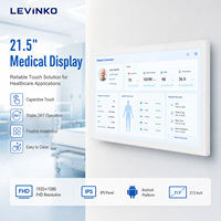 Tablette PC tactile murale Levinko Industrial 21,5 pouces Linux IP65 pour affichage numérique en milieu médical et industriel