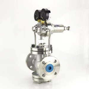 Régulateur de gaz manuel à bride en acier inoxydable YK43X-16P piston pilote diaphragme azote/air naturel/gaz pour réduire la pression - Product Image 3