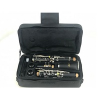 Factory Supply Custom logo Woodwind Musical Instrument China Boult Brand High Quality Black ABS Resin 17 Keys Bb Tone Clarinet