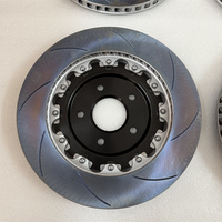 Jekit Disque de frein automatique 330x28mm Courbes rainurées Nouveau modèle de condition pour Clio Alpine A110 et Land Cruiser 200