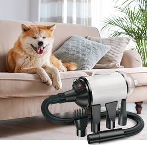 Asciuga acqua per animali domestici, asciugacapelli per cani per toelettatura silenziosa ad alta potenza, asciugacapelli golden retriever per cani di grandi dimensioni - Product Image 6