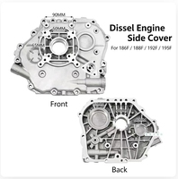 Couvercle latéral du carter moteur diesel pour modèles 173F/178F/186F/188F/190F/192F/195F monocylindre refroidi par air quatre temps Mingyu