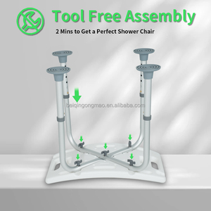 高齢者や障害者向けの売れ筋アルミ製シャワーチェア - Product Image 5