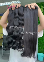Vente en gros d'extensions de cheveux vierges humains non transformés à 100% cuticules alignées paquets de cheveux vietnamiens bouclés birmans cambodgiens bruts