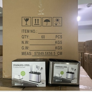 Juego de vajilla de acero inoxidable multifuncional todo en uno, herramientas de limpieza, nueva cocina, fregadero doméstico, almacenamiento, <span class=keywords><strong>jaula</strong></span> para palillos, drenaje - Product Image 1
