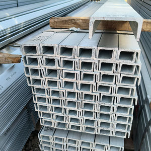 Kustom Pabrik saluran baja karbon galvanis pilar berslot mendukung baja saluran U C baja untuk konstruksi - Product Image 5