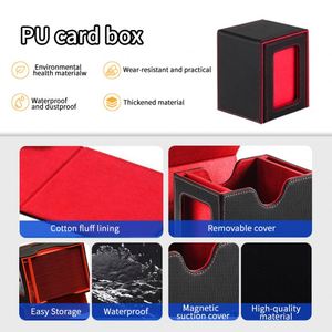 Boîtes de rangement pour cartes en PU personnalisées FX compatibles avec les jeux de cartes MTG Commander pour cartes à collectionner - Product Image 6