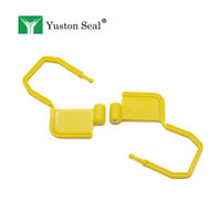 YTPL008 Scellé de sécurité en plastique au design unique avec trou pour câble/ficelle pour applications de verrouillage de petits trous