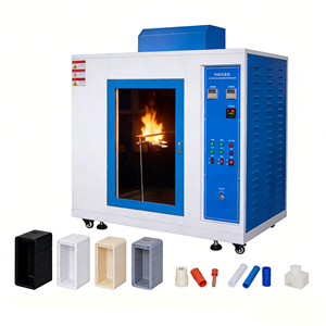 Équipement d'essai au feu IEC 60695, <span class=keywords><strong>machine</strong></span> d'essai de combustion par flamme à aiguille, appareil d'essai de flamme à aiguille - Product Image 1