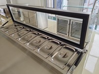 Restaurant Food Hot Warmer Servieren Edelstahl Silber Electric Buffet Food Warmers Server Hot Food Warmer Buffet Server