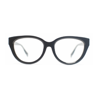 Montures de lunettes optiques en acétate souple effet œil de chat pour femmes, colorées et tendance, avec possibilité de prescription, OEM ODM, logo personnalisé